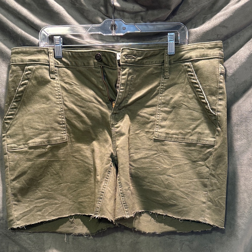 Vigoss Olive Green Jean Shorts